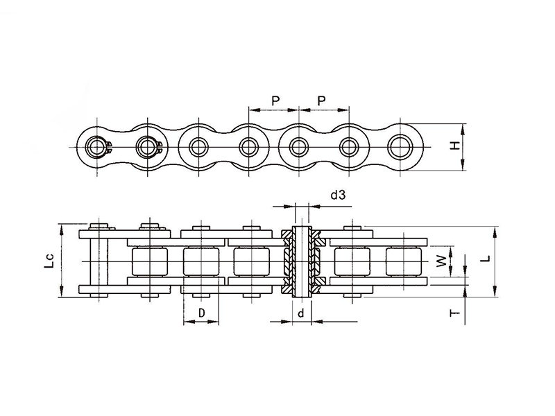 Roller Chain Size Chart With Dimensions Specifications, 57% OFF